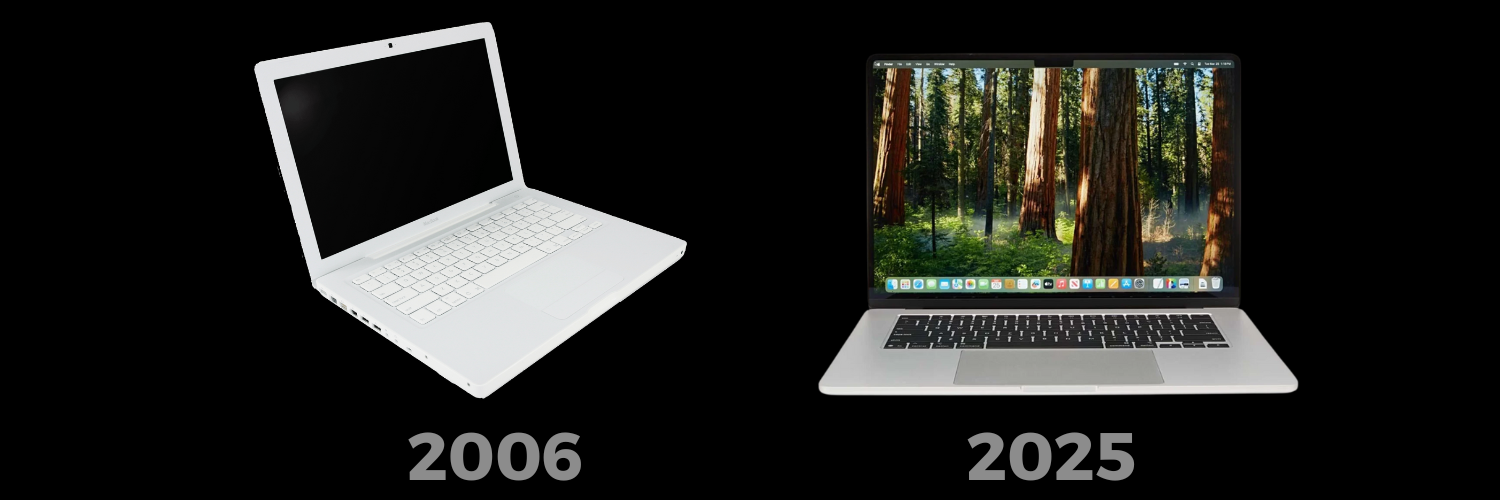 evolución del MacBook